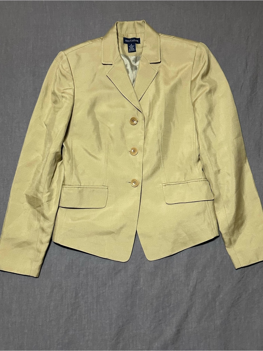 Ann Taylor Women's Cotton/Silk Tailored Blazer
